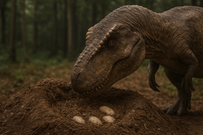Reconstructing the T-Rex Egg